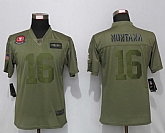 Women Nike San Francisco 49ers 16 Montana Nike Camo 2019 Salute to Service Limited Jerseyy,baseball caps,new era cap wholesale,wholesale hats